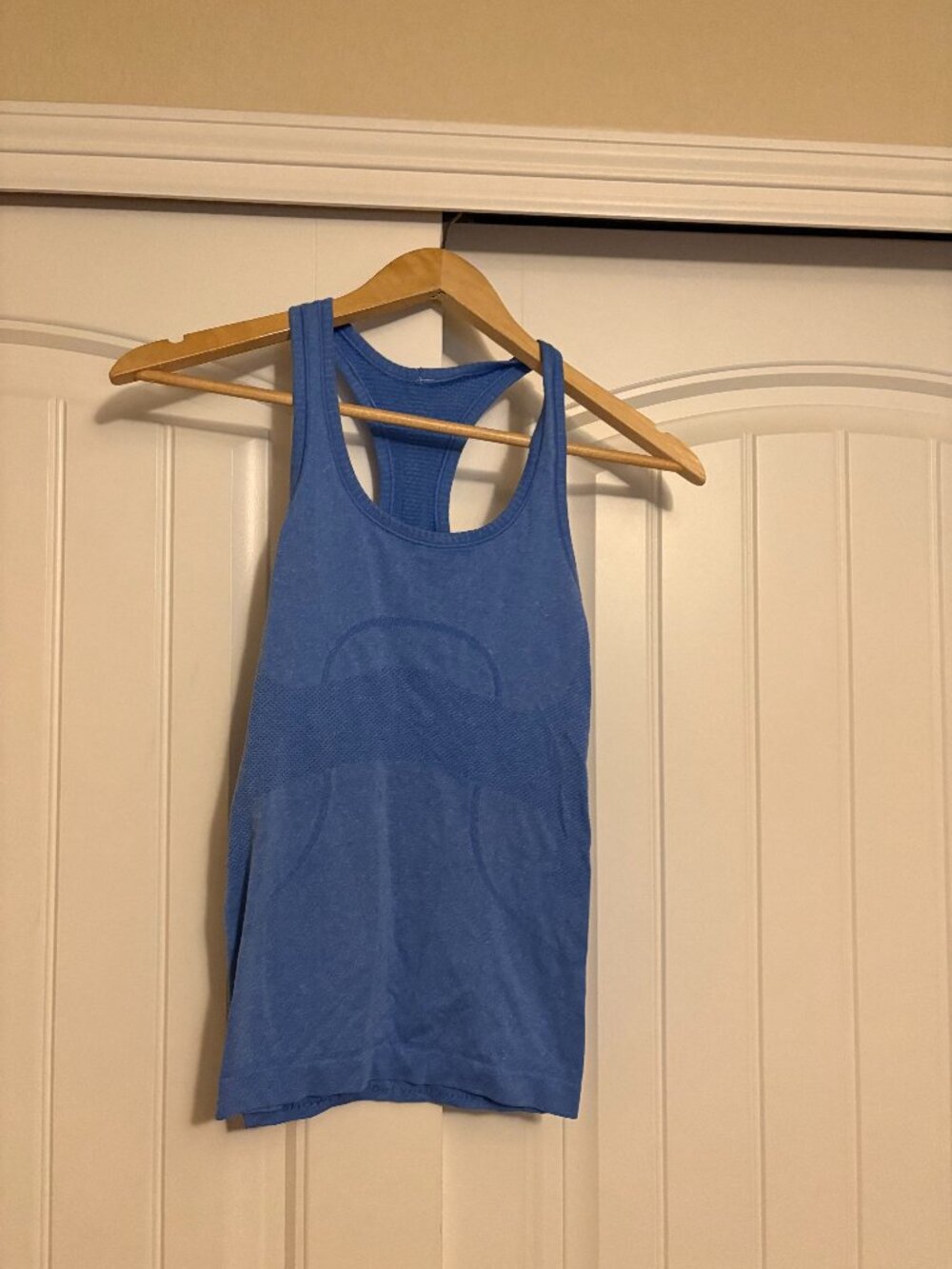 Lululemon Swiftly Tech Tank Top 2 Powder Blue Racer Black Pullover Lightweight
